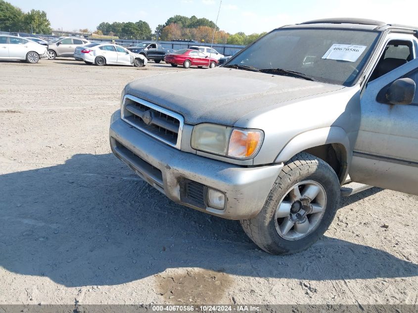 2000 Nissan Pathfinder Le/Se/Xe VIN: JN8AR07S7YW443938 Lot: 40670586