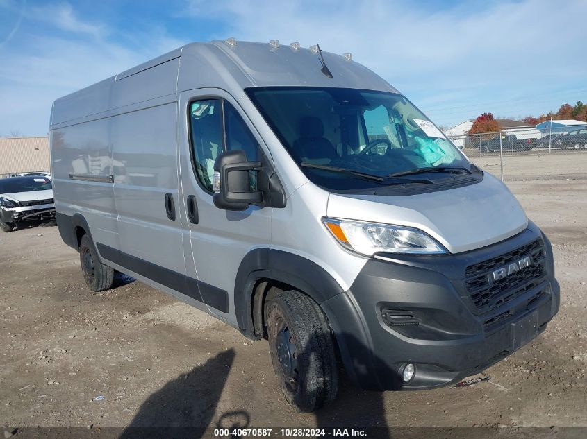 2023 Ram Promaster 3500 High VIN: 3C6MRVJG5PE501250 Lot: 40670587