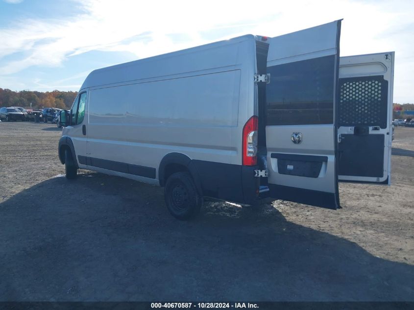 2023 Ram Promaster 3500 High VIN: 3C6MRVJG5PE501250 Lot: 40670587