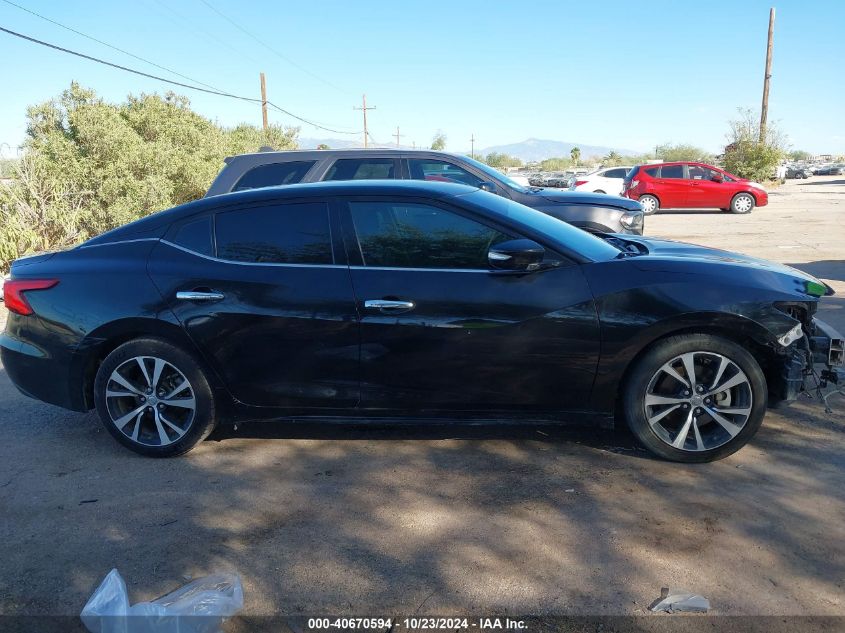 2018 Nissan Maxima 3.5 Sv VIN: 1N4AA6AP9JC389162 Lot: 40670594