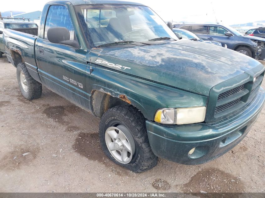 1999 Dodge Ram 1500 St VIN: 1B7HF16Z4XS270733 Lot: 40670614