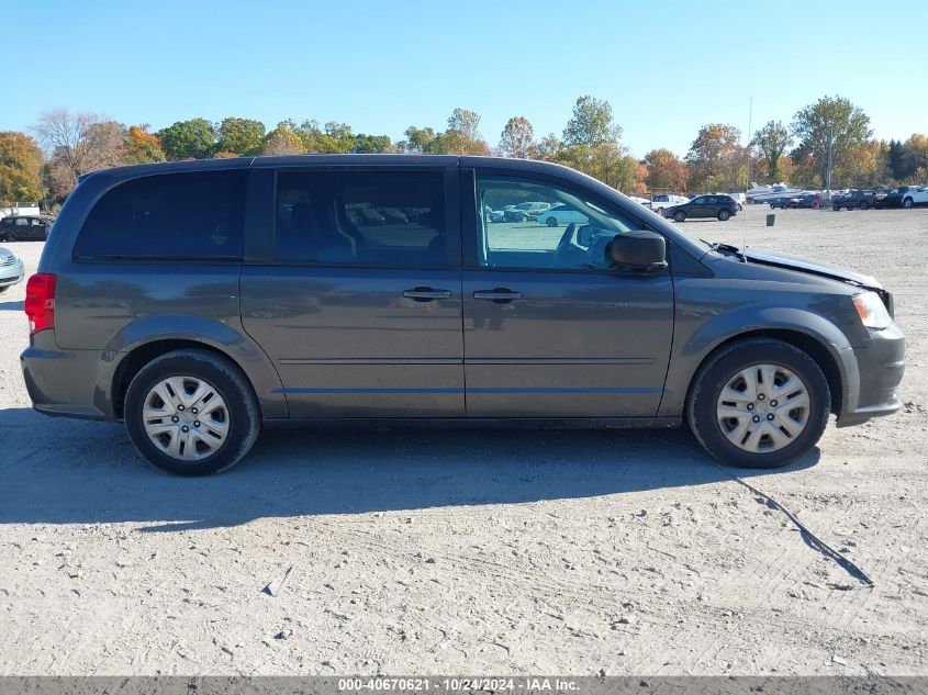 2017 Dodge Grand Caravan Se VIN: 2C4RDGBG6HR558595 Lot: 40670621