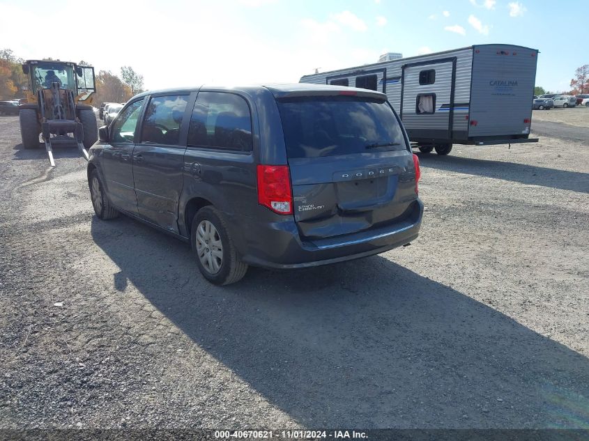 VIN 2C4RDGBG6HR558595 2017 Dodge Grand Caravan, SE no.3