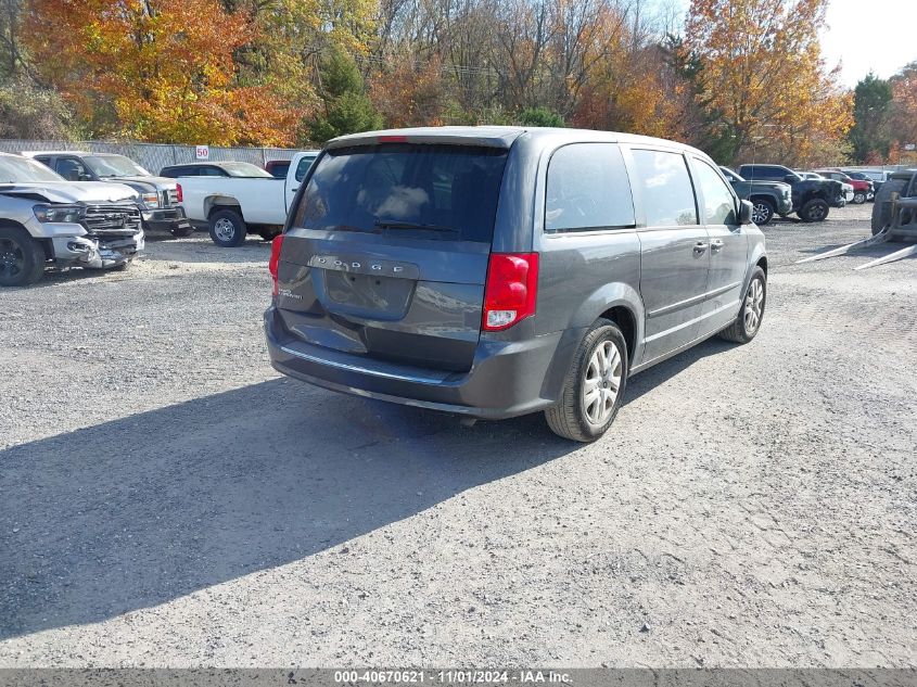 VIN 2C4RDGBG6HR558595 2017 Dodge Grand Caravan, SE no.4