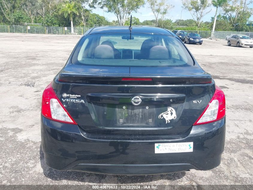 2018 Nissan Versa 1.6 Sv VIN: 3N1CN7AP1JL810263 Lot: 40670633