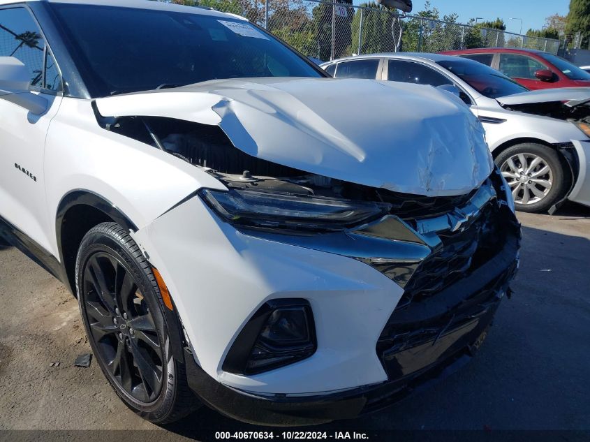 2020 Chevrolet Blazer Fwd Rs VIN: 3GNKBERS1LS725986 Lot: 40670634