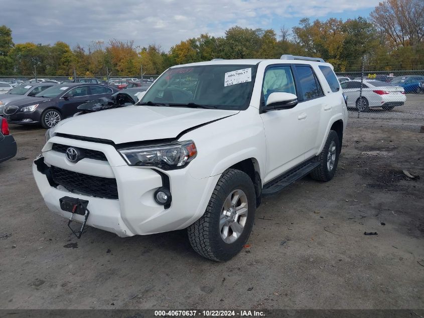 2018 Toyota 4Runner Sr5 Premium VIN: JTEBU5JR9J5579173 Lot: 40670637