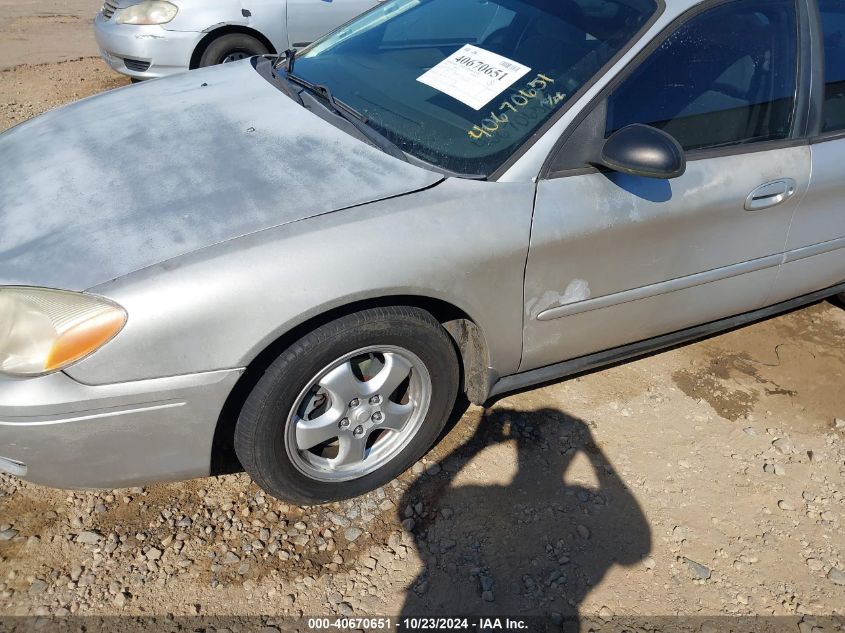 2006 Ford Taurus Se VIN: 1FAFP53U16A201710 Lot: 40670651