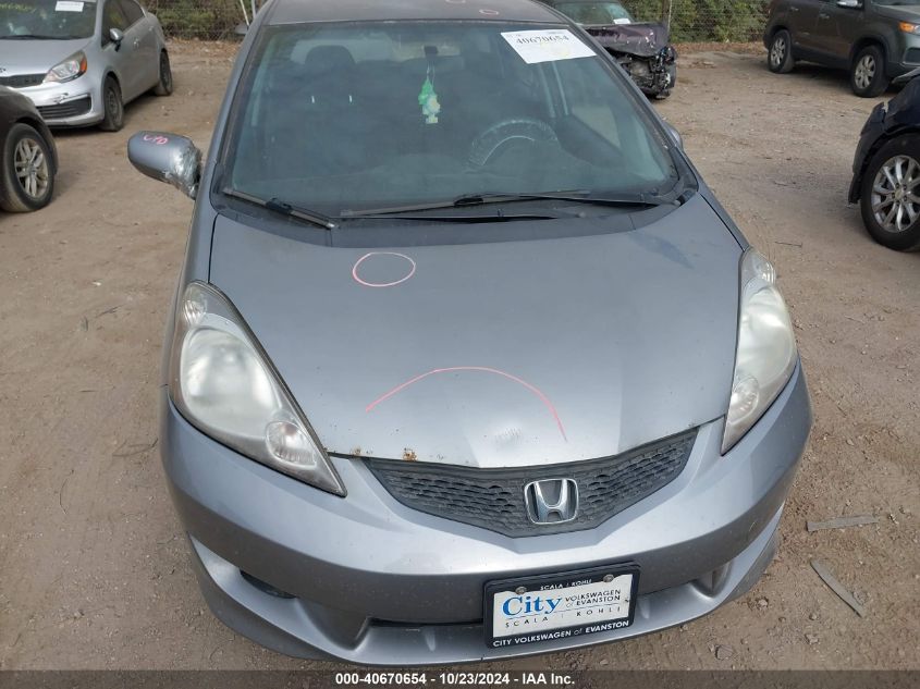 2010 Honda Fit Sport VIN: JHMGE8H69AC010385 Lot: 40670654