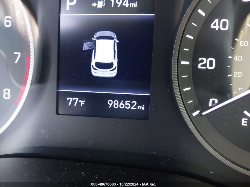 2019 Hyundai Tucson Se VIN: KM8J2CA45KU053236 Lot: 40670683