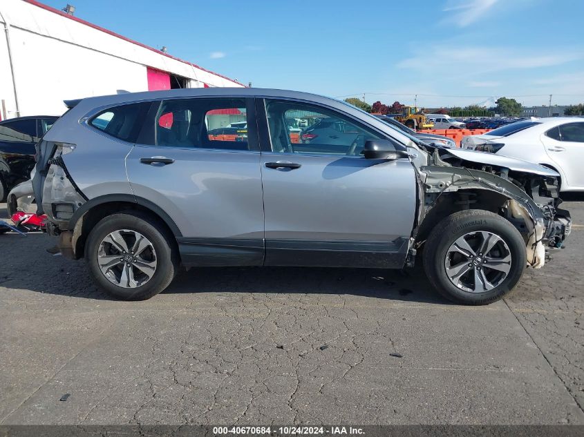 2017 Honda Cr-V Lx VIN: 2HKRW6H32HH205714 Lot: 40670684