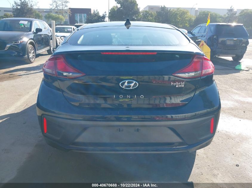 2019 Hyundai Ioniq Hybrid Blue VIN: KMHC65LC4KU111379 Lot: 40670688