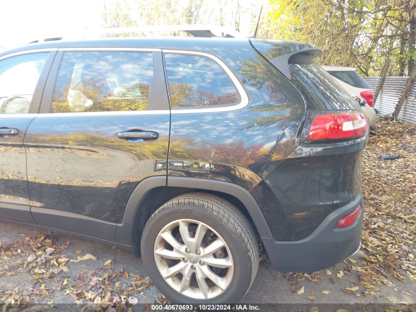 2016 Jeep Cherokee Limited VIN: 1C4PJLDB5GW324187 Lot: 40670693