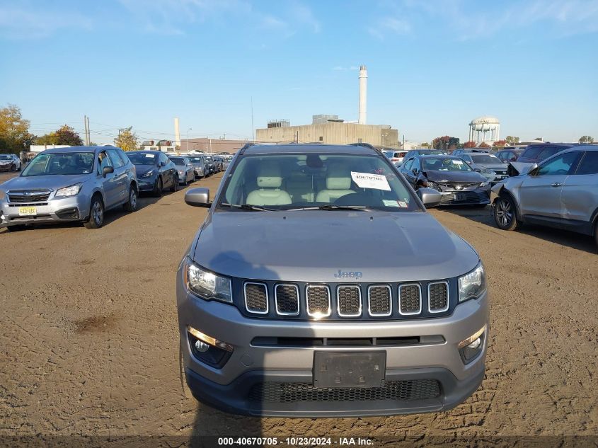 2018 Jeep Compass Latitude 4X4 VIN: 3C4NJDBBXJT222879 Lot: 40670705