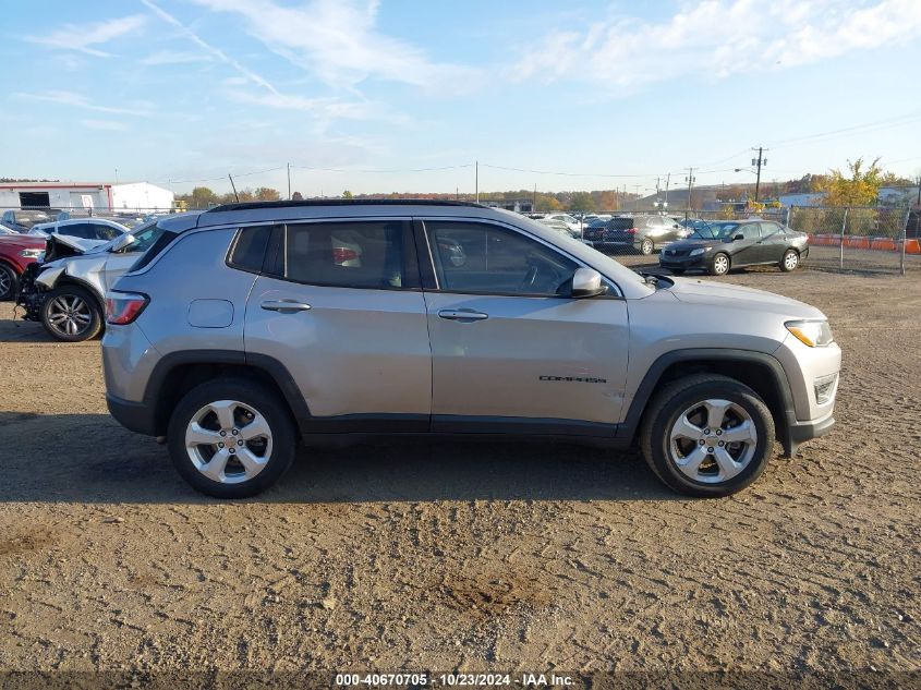 2018 Jeep Compass Latitude 4X4 VIN: 3C4NJDBBXJT222879 Lot: 40670705