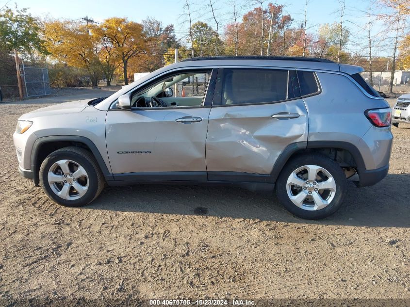 2018 Jeep Compass Latitude 4X4 VIN: 3C4NJDBBXJT222879 Lot: 40670705