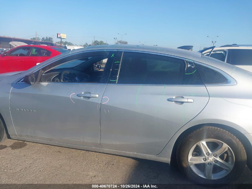 2020 Chevrolet Malibu Fwd Ls VIN: 1G1ZB5ST1LF118879 Lot: 40670724