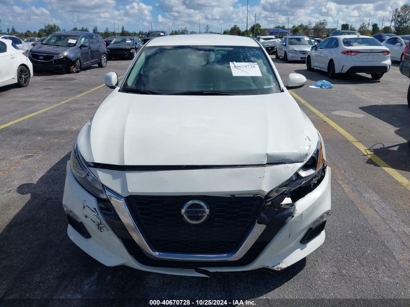 2021 Nissan Altima S Fwd VIN: 1N4BL4BVXMN313555 Lot: 40670728