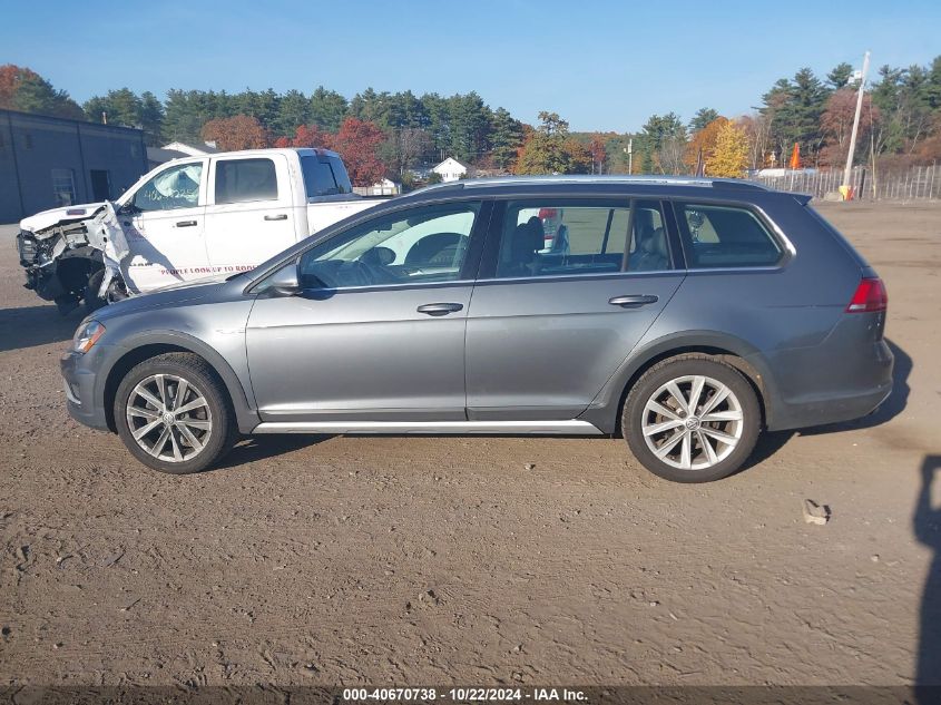 2017 Volkswagen Golf Alltrack Tsi S/Tsi Se/Tsi Sel VIN: 3VWH17AU7HM508594 Lot: 40670738