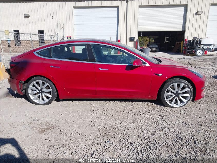 2018 TESLA MODEL 3 LONG RANGE/MID RANGE - 5YJ3E1EA5JF011035