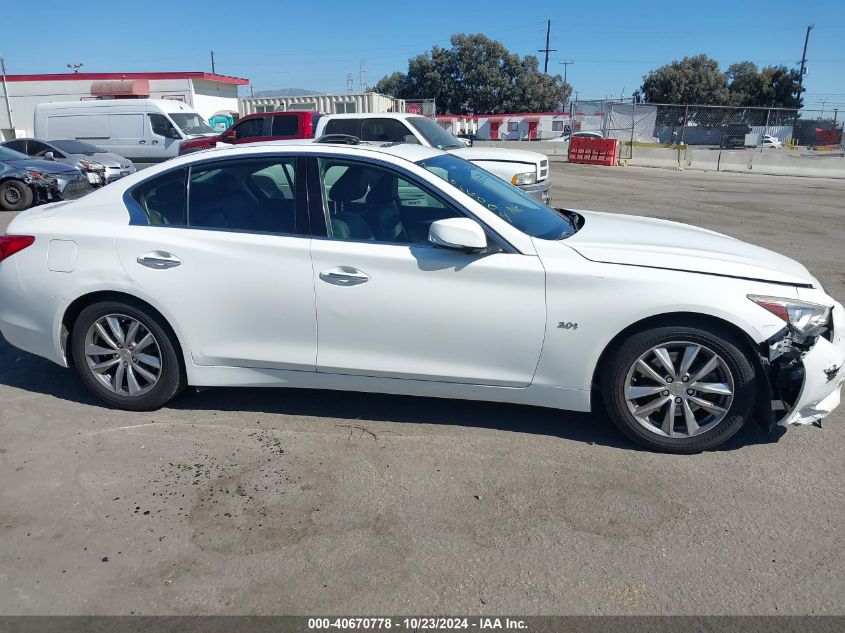 2017 Infiniti Q50 3.0T Premium VIN: JN1EV7AP7HM738820 Lot: 40670778