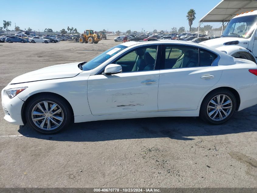 2017 Infiniti Q50 3.0T Premium VIN: JN1EV7AP7HM738820 Lot: 40670778