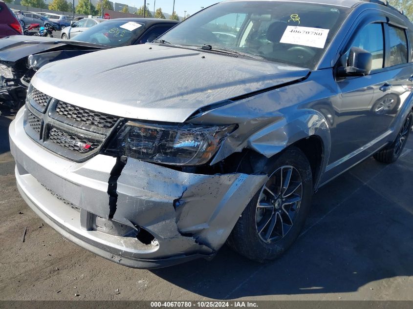 2018 Dodge Journey Se VIN: 3C4PDCAB8JT237098 Lot: 40670780