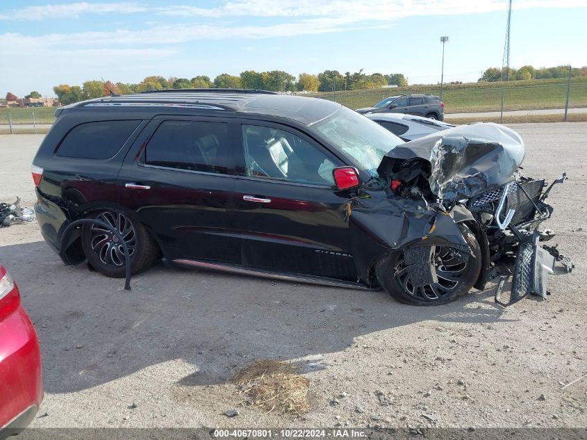 2013 Dodge Durango Citadel VIN: 1C4SDJETXDC603998 Lot: 40670801