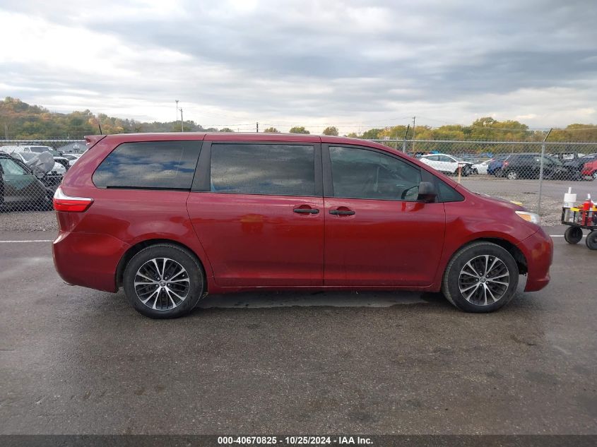 2015 Toyota Sienna L 7 Passenger VIN: 5TDZK3DC9FS611061 Lot: 40670825