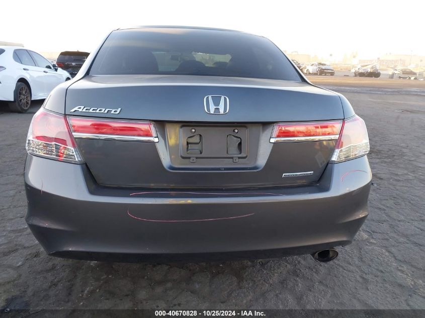 2012 Honda Accord 2.4 Se VIN: 1HGCP2F65CA001130 Lot: 40670828