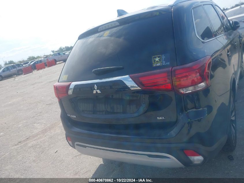 2020 Mitsubishi Outlander Sel 2.4 S-Awc VIN: JA4AZ3A36LZ023829 Lot: 40670862