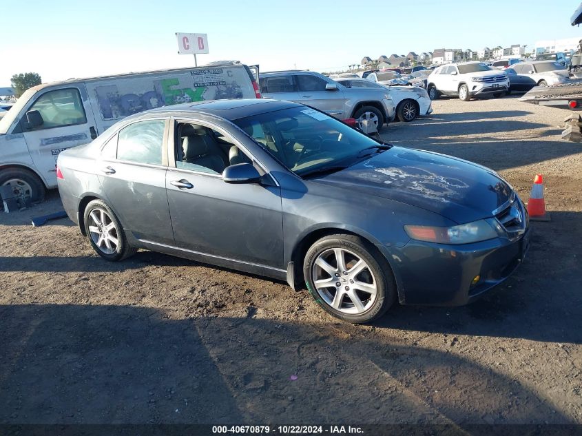 2005 Acura Tsx VIN: JH4CL96875C022734 Lot: 40670879