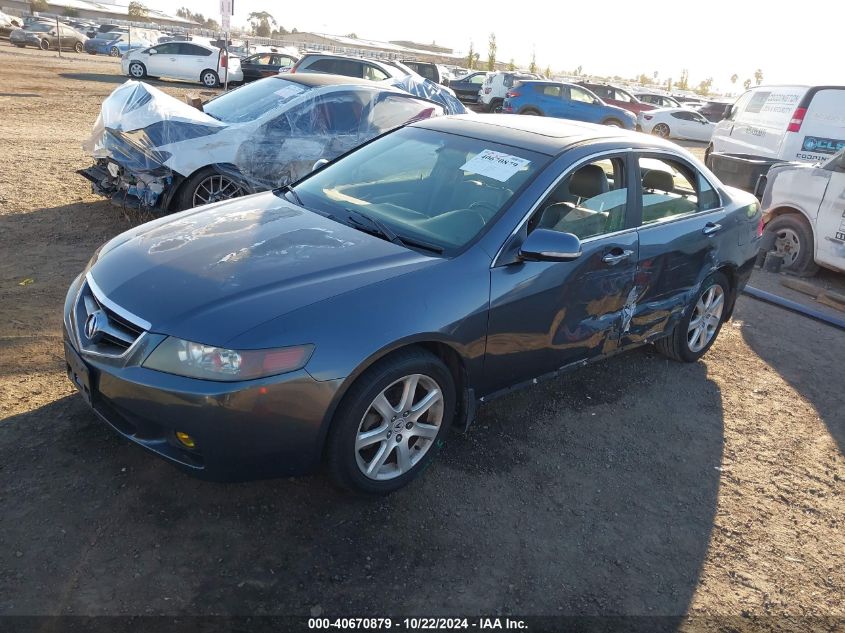 2005 Acura Tsx VIN: JH4CL96875C022734 Lot: 40670879