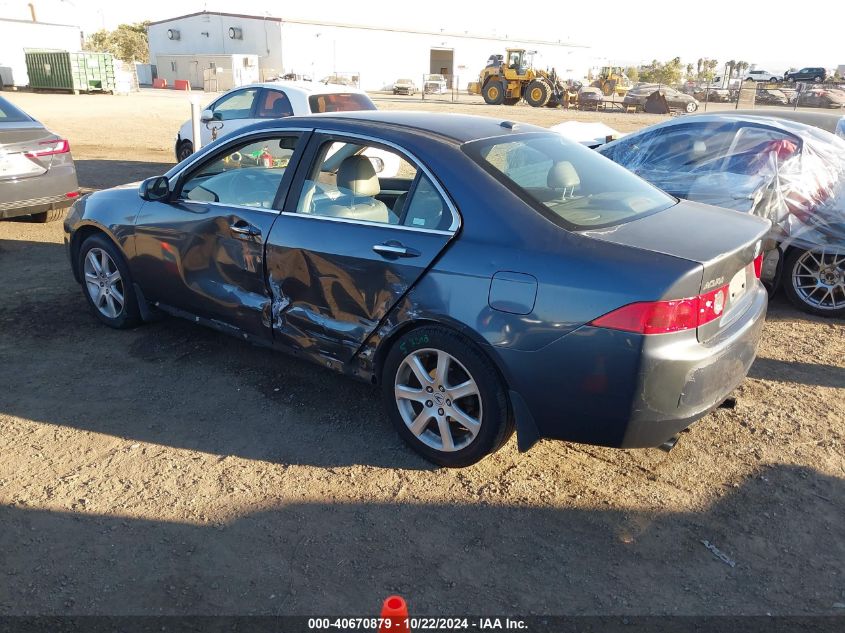 2005 Acura Tsx VIN: JH4CL96875C022734 Lot: 40670879