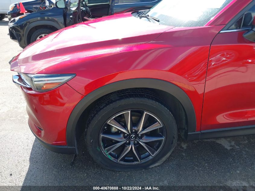 2018 Mazda Cx-5 Grand Touring VIN: JM3KFADM7J0438873 Lot: 40670888