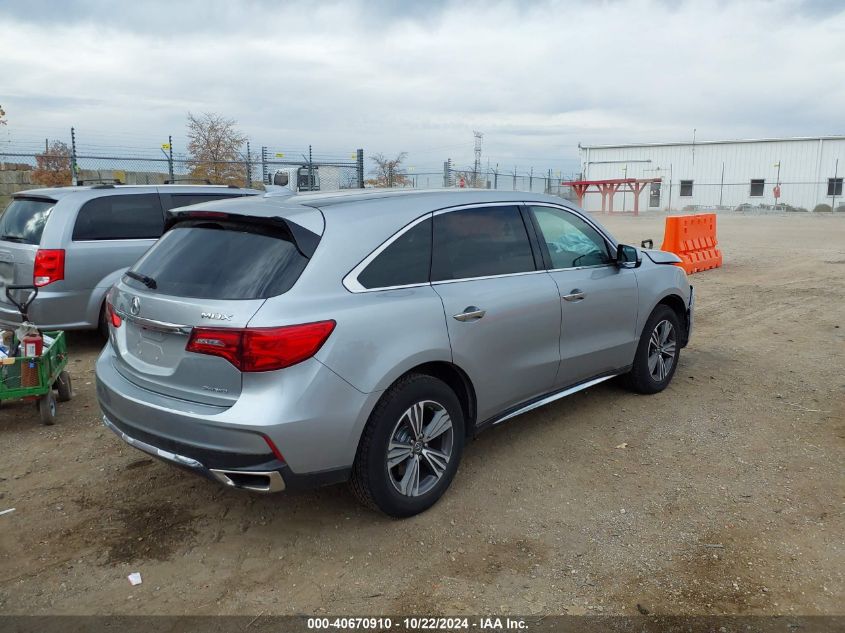 2019 Acura Mdx Standard VIN: 5J8YD4H32KL022551 Lot: 40670910