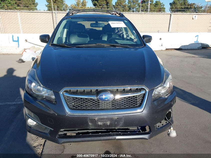 2016 SUBARU IMPREZA 2.0I SPORT LIMITED - JF1GPAU64G8299136