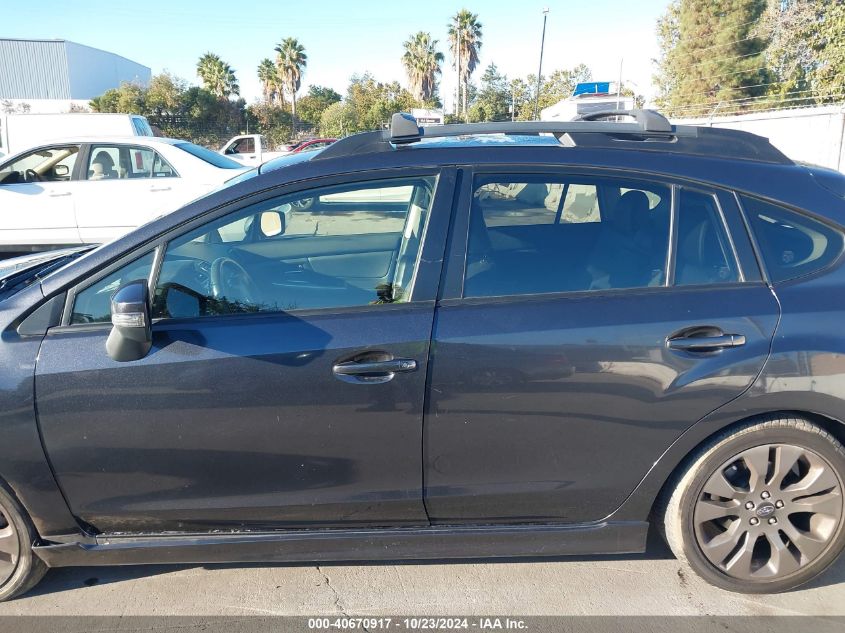2016 SUBARU IMPREZA 2.0I SPORT LIMITED - JF1GPAU64G8299136