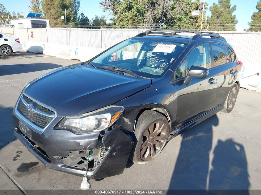2016 SUBARU IMPREZA 2.0I SPORT LIMITED - JF1GPAU64G8299136