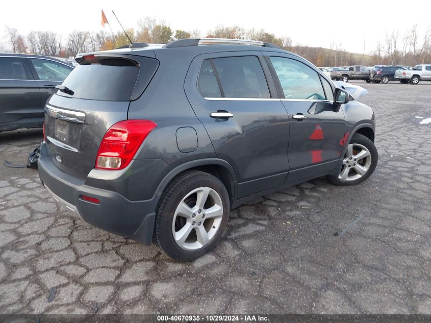 VIN 3GNCJMSB9GL280263 2016 Chevrolet Trax, Ltz no.4