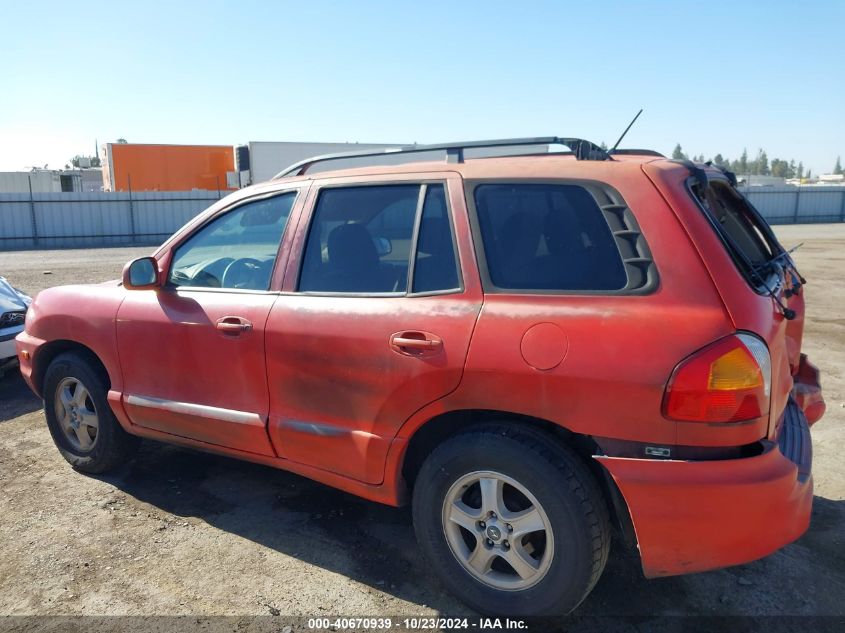 2004 Hyundai Santa Fe Gls VIN: KM8SC13D54U792385 Lot: 40670939