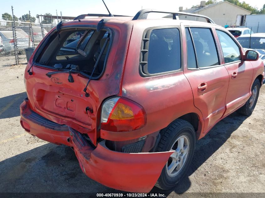 2004 Hyundai Santa Fe Gls VIN: KM8SC13D54U792385 Lot: 40670939