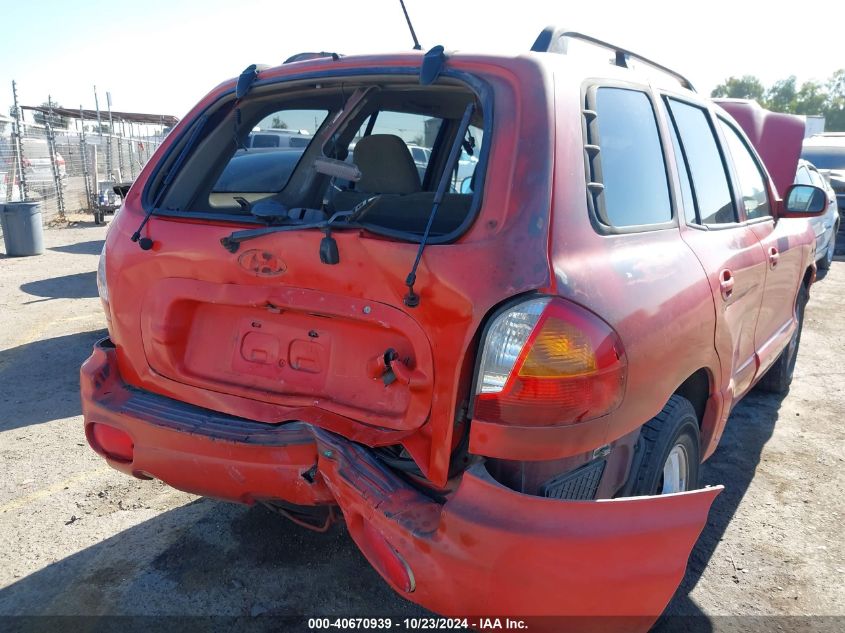 2004 Hyundai Santa Fe Gls VIN: KM8SC13D54U792385 Lot: 40670939