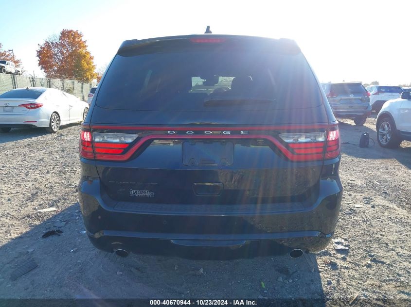 2020 Dodge Durango R/T Awd VIN: 1C4SDJCT7LC433326 Lot: 40670944