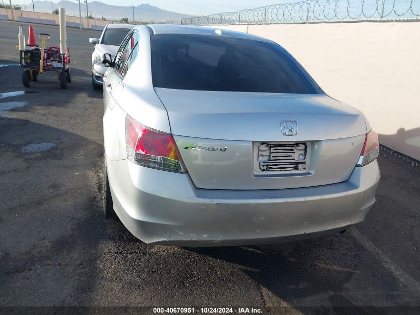 2008 Honda Accord 2.4 Ex-L VIN: JHMCP26818C016041 Lot: 40670951