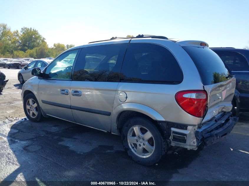 2006 Dodge Caravan Sxt VIN: 1D4GP45RX6B631833 Lot: 40670965