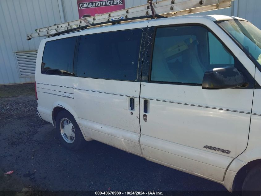 2000 Chevrolet Astro VIN: 1GNDM19WXYB142057 Lot: 40670989