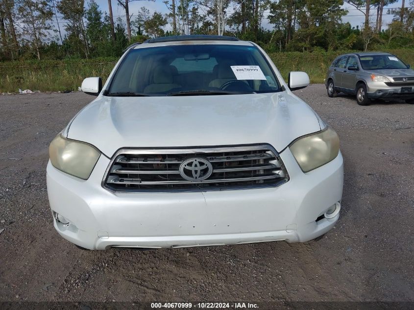 2009 Toyota Highlander Sport VIN: JTEES43A892110240 Lot: 40670999