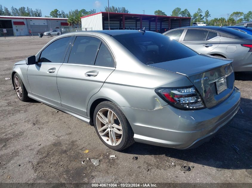 2014 Mercedes-Benz C 300 Luxury 4Matic/Sport 4Matic VIN: WDDGF8AB0ER318446 Lot: 40671004