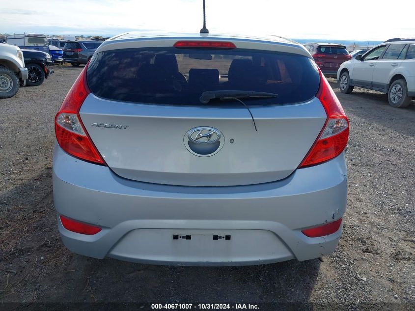 2017 Hyundai Accent Se VIN: KMHCT5AE2HU316897 Lot: 40671007